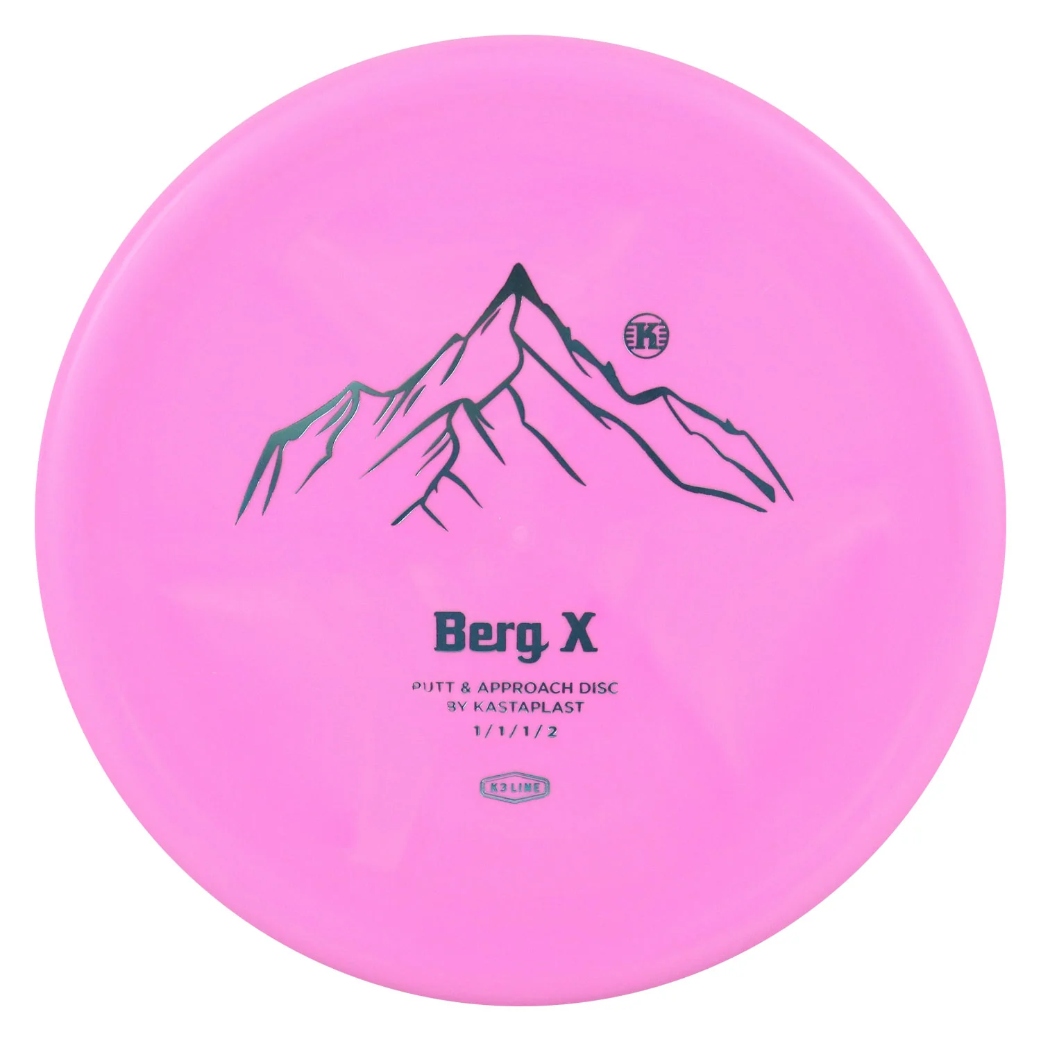 Kastaplast Disc Golf K3 Berg X Putter 1/1/1/2 - Image 4