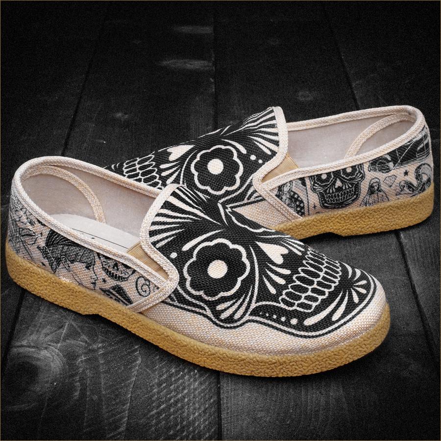 Kingston Union Vegan Shoes The Wino Slip-On Mike Giant Mens - Image 2