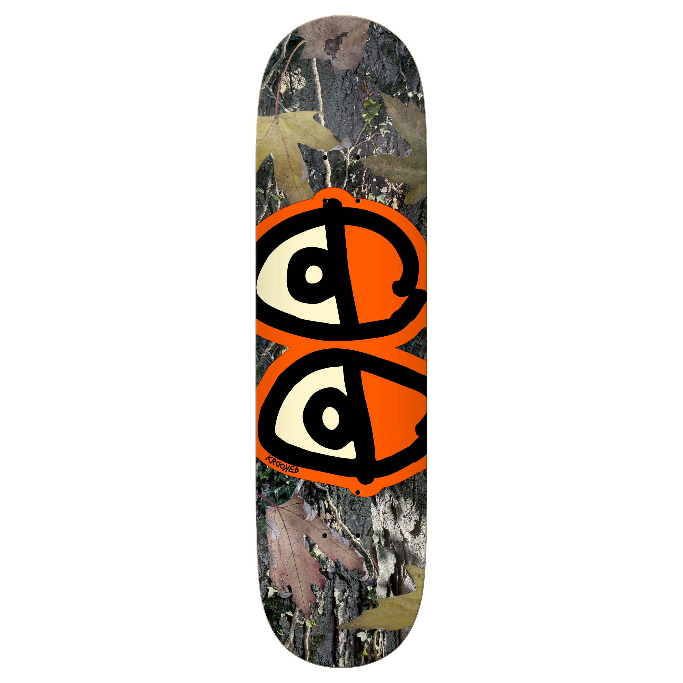 Krooked Skateboard Complete Team Eyes Camo 8.25" x 32" - Image 2
