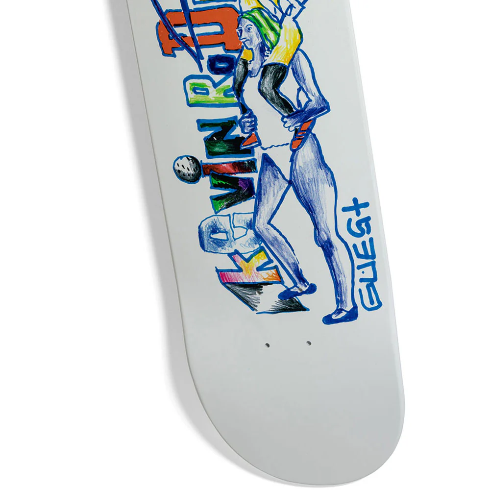 Krooked Skateboard Deck Kevin Rodrigues Guest 60/375 8.25" x 32" - Image 2