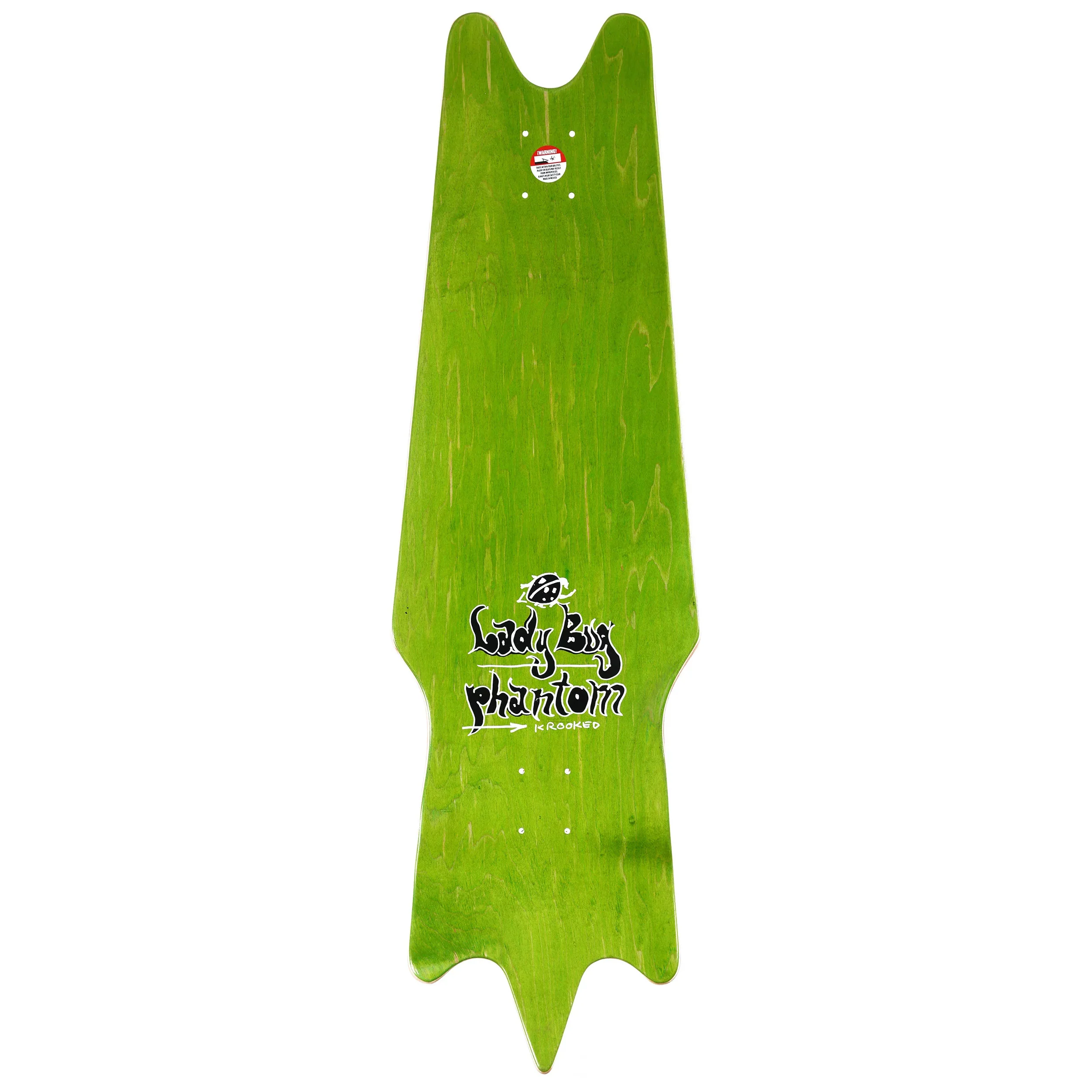 Krooked Skateboard Deck Mark Gonzales Ladybug Phantom - Image 4