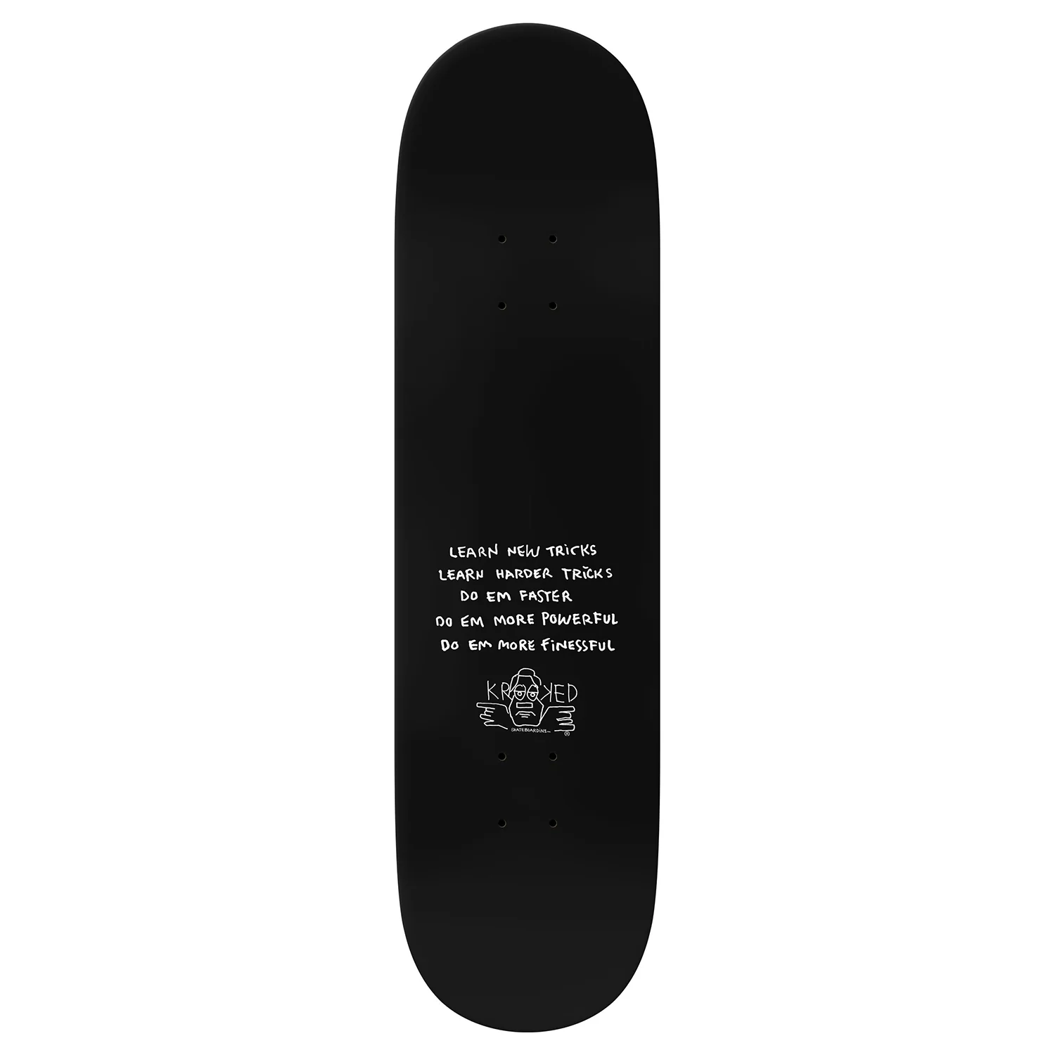 Krooked Skateboard Deck Wilson Concealed 8.38" x 32.25" - Image 2