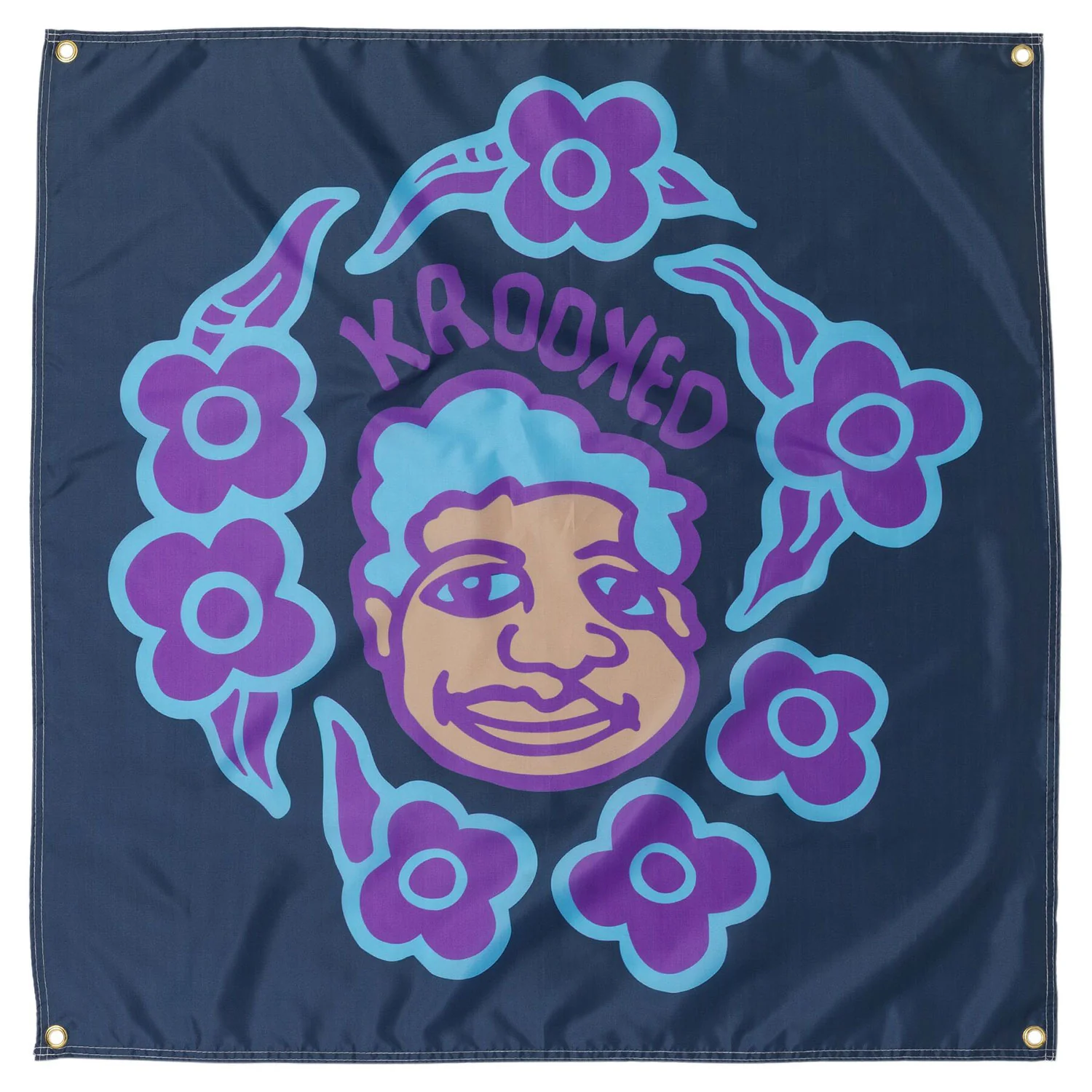 Krooked Skateboards Banner Sweatpants Redux Multi