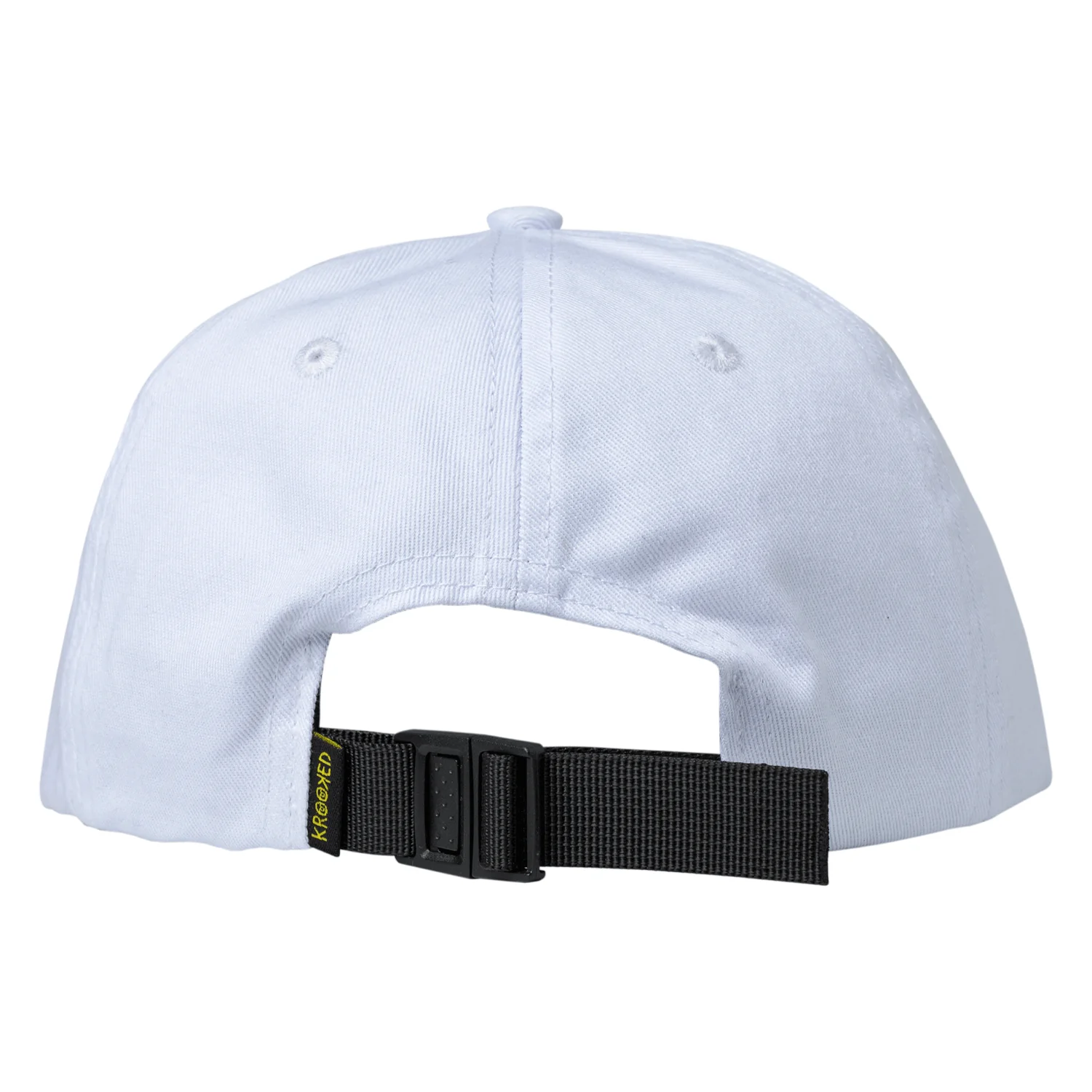 Krooked Skateboards Hat Eyes Strapback White/Green - Image 2