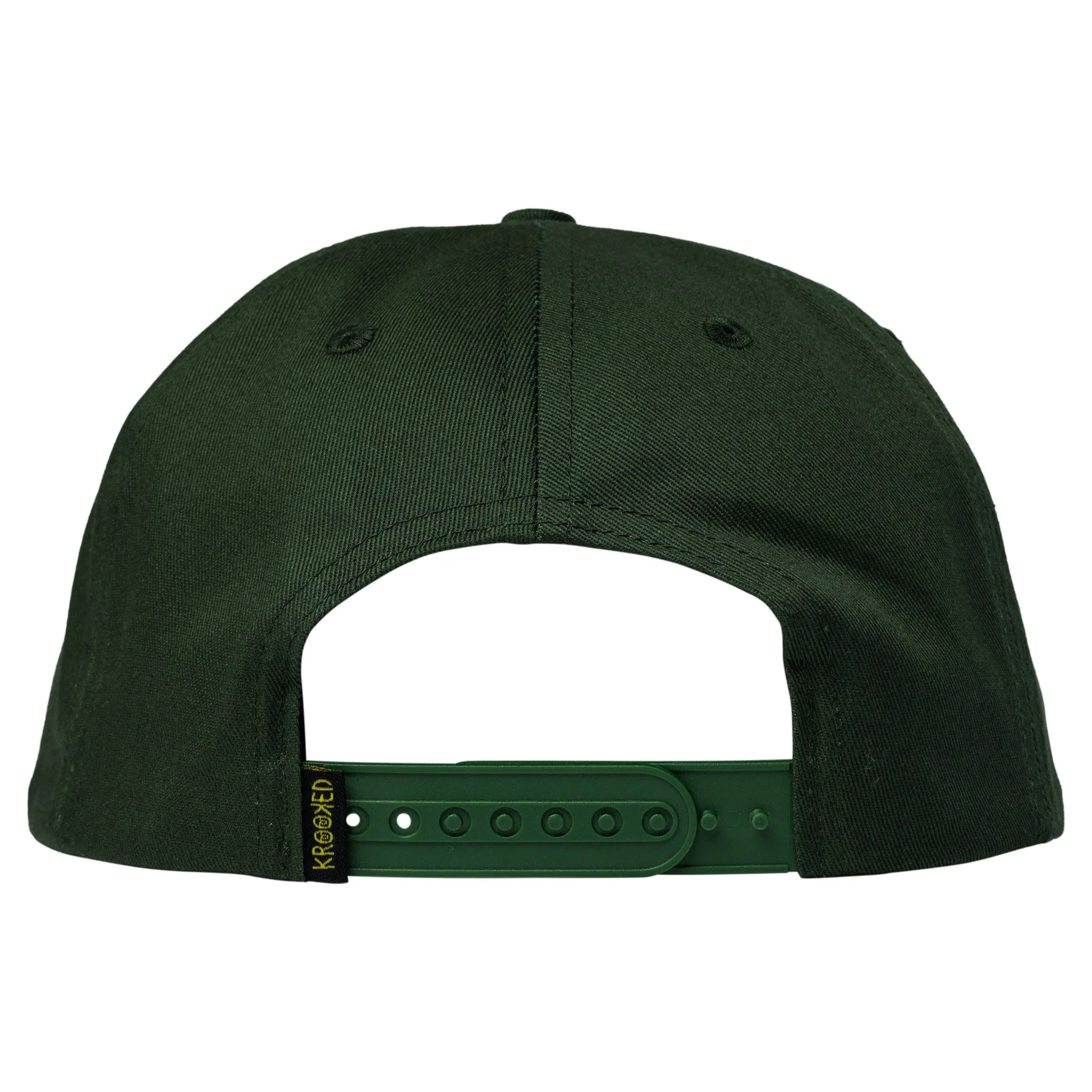 Krooked Skateboards Hat Sweatpants Redux Snapback Olive - Image 2