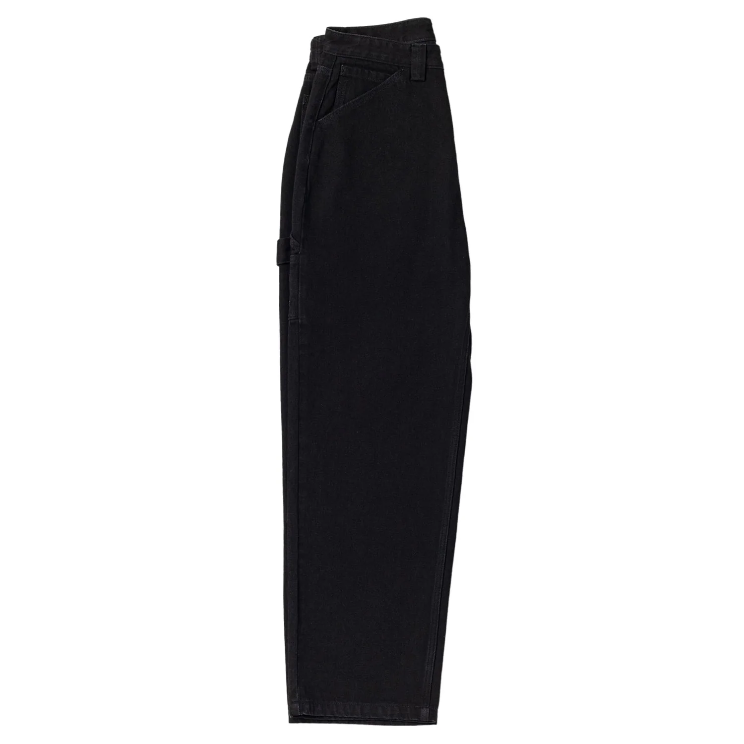 Krooked Skateboards Pants Koffin Carpenter Black Denim - Image 3