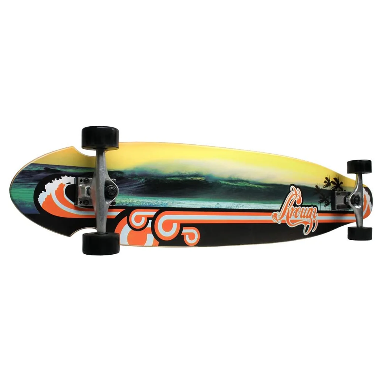 Krown Longboard Complete Kicktail Wave - Image 4