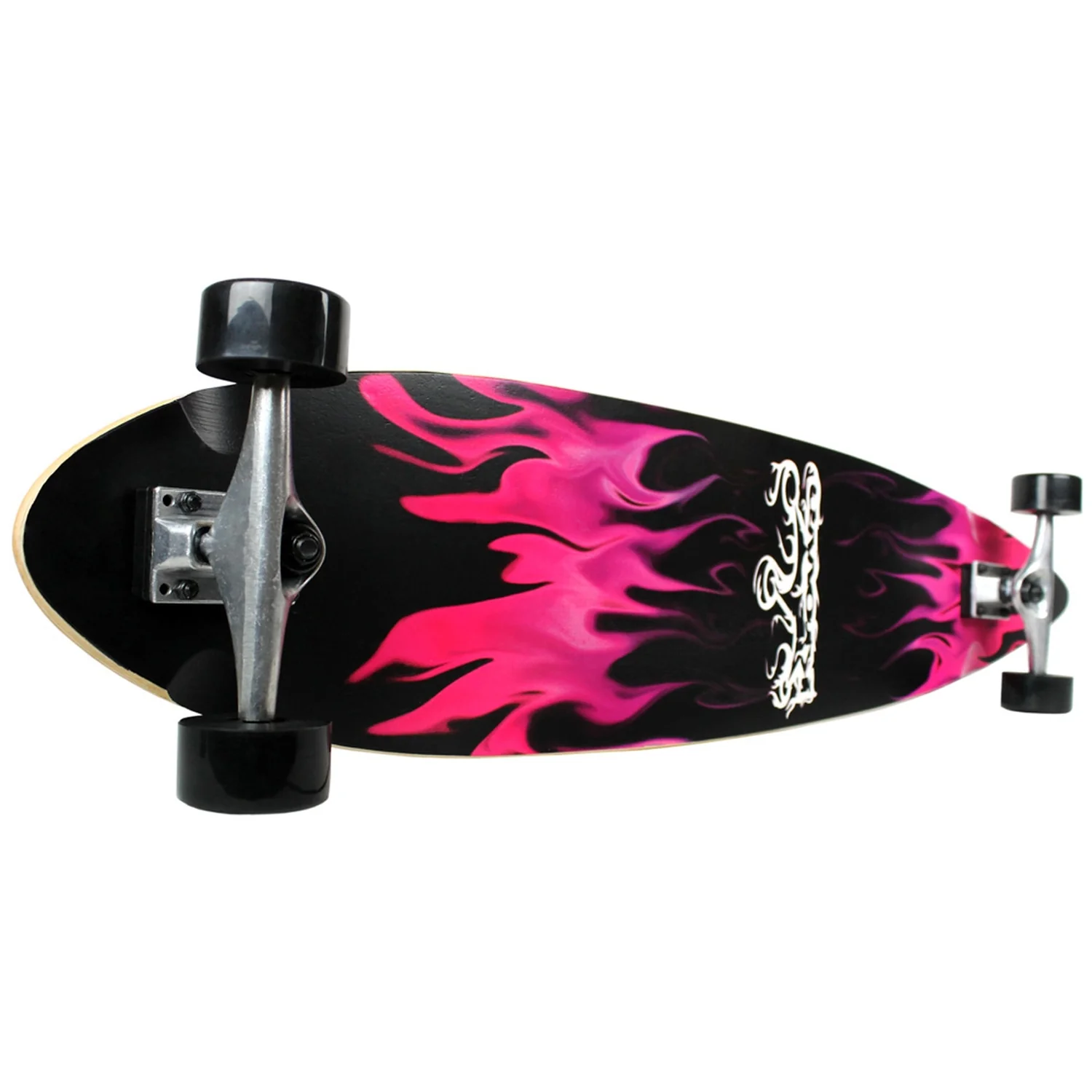Krown Longboard Complete Pintail Purple Flame - Image 4