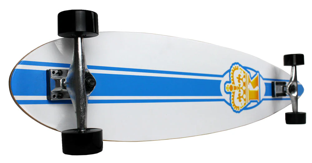 Krown Longboard Complete Pintail Racer Pinstripe - Image 2