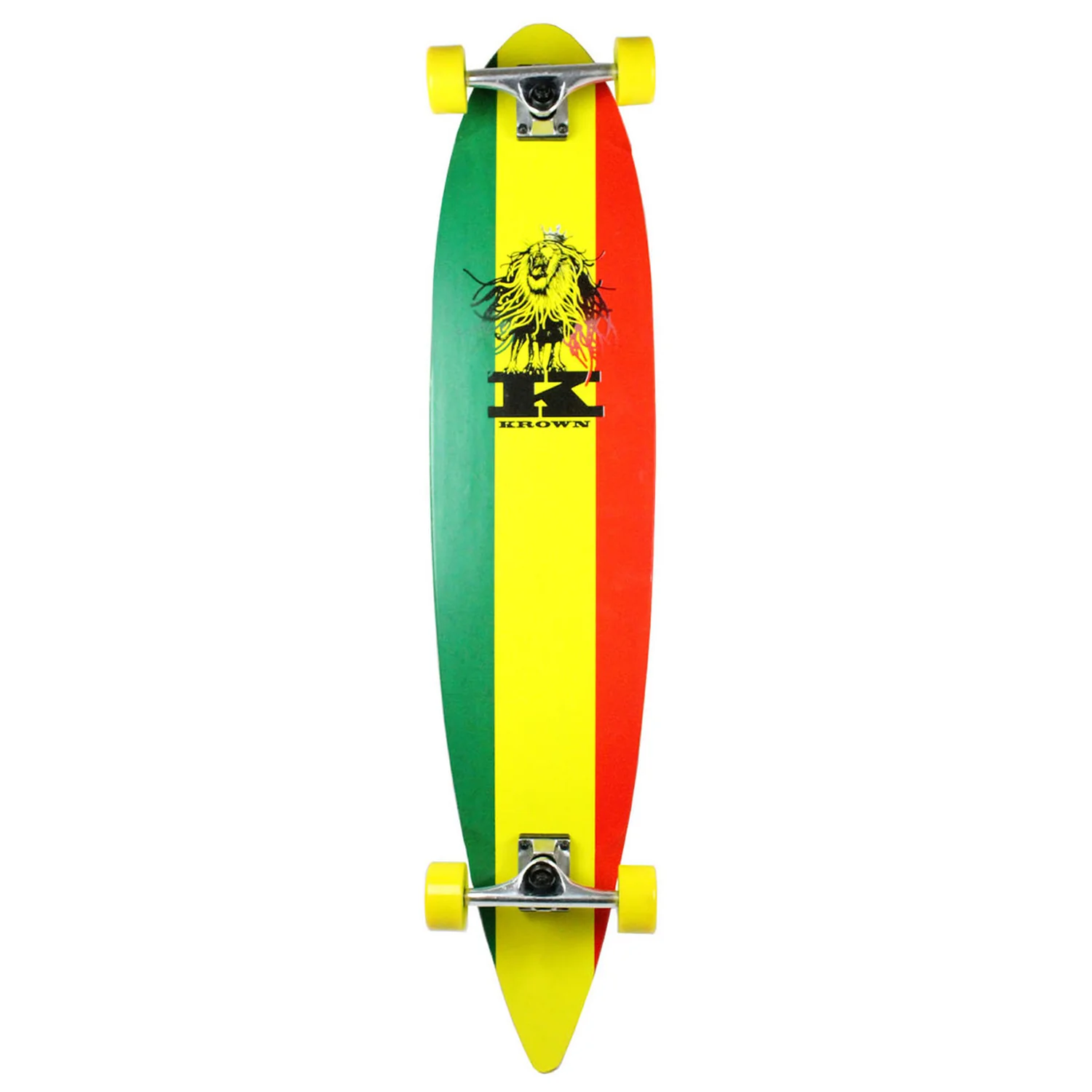 Krown Longboard Complete Pintail Rasta - Image 2