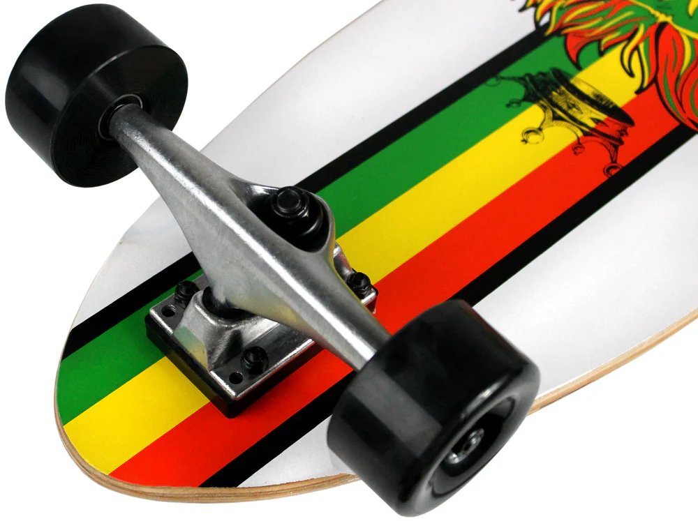 Krown Longboard Complete Pintail Rasta Lion - Image 3