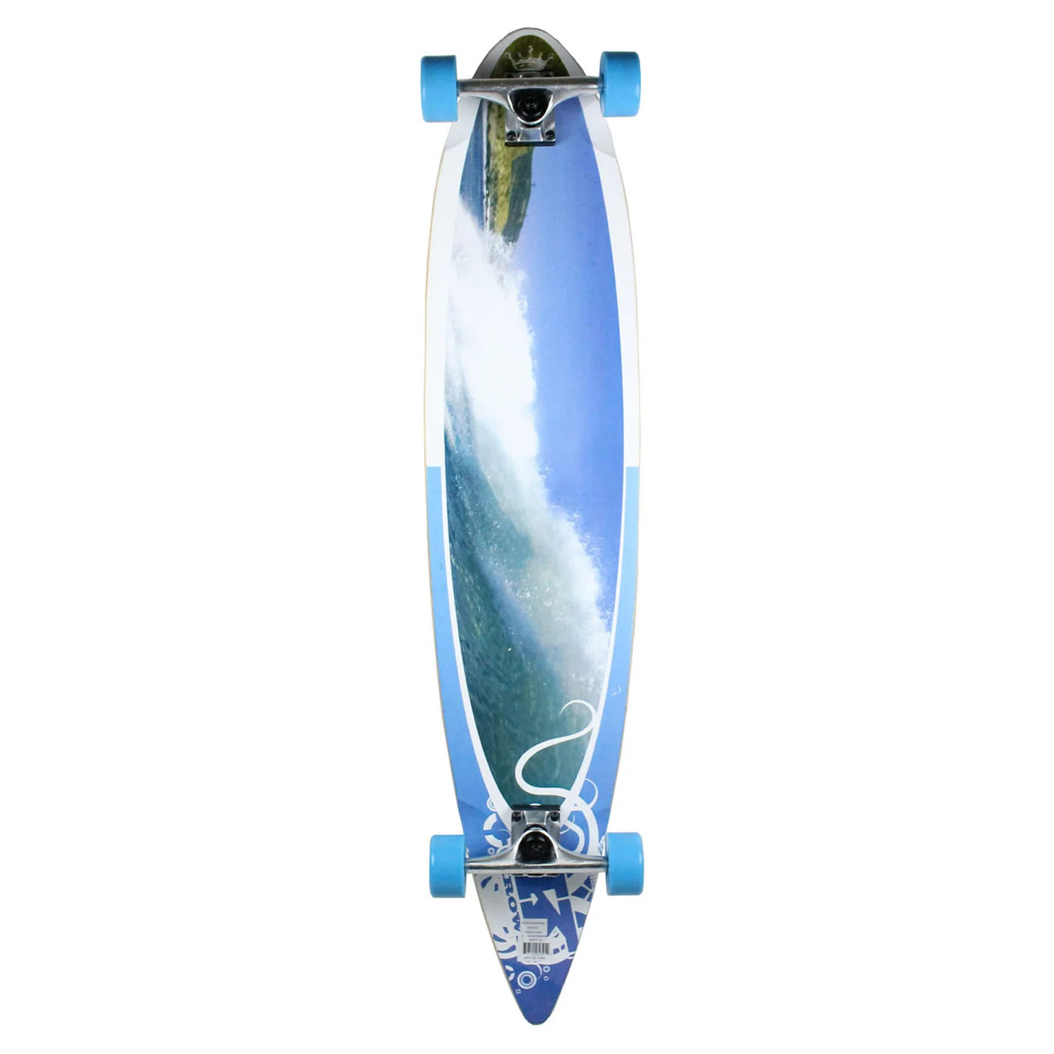 Krown Longboard Complete Pintail Wave Crest - Image 2
