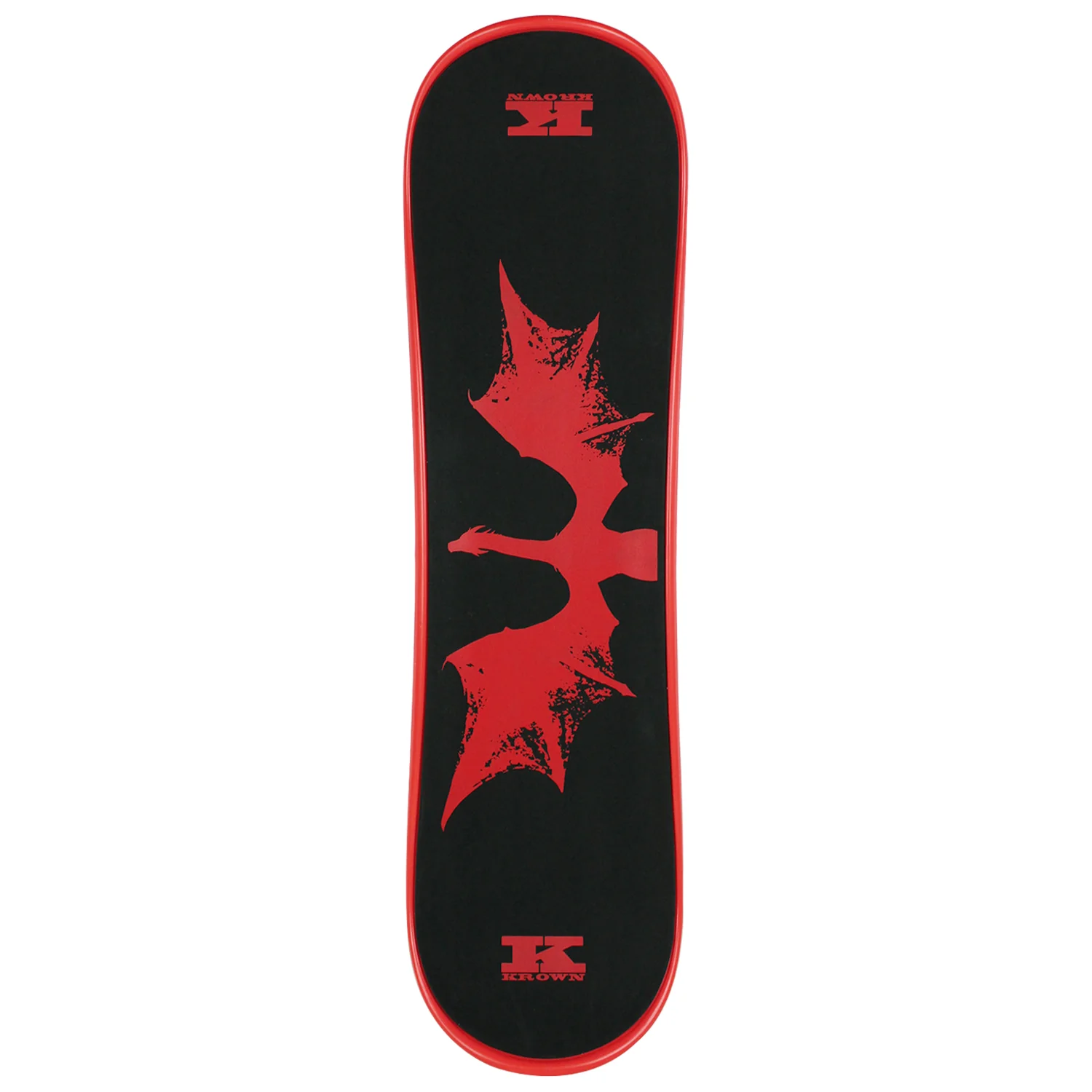 Krown Snowskate 9" x 32" Dragon Red