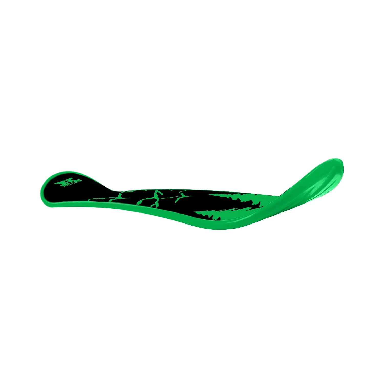 Krown Snowskate 9" x 35" Mountain Scape Green - Image 3