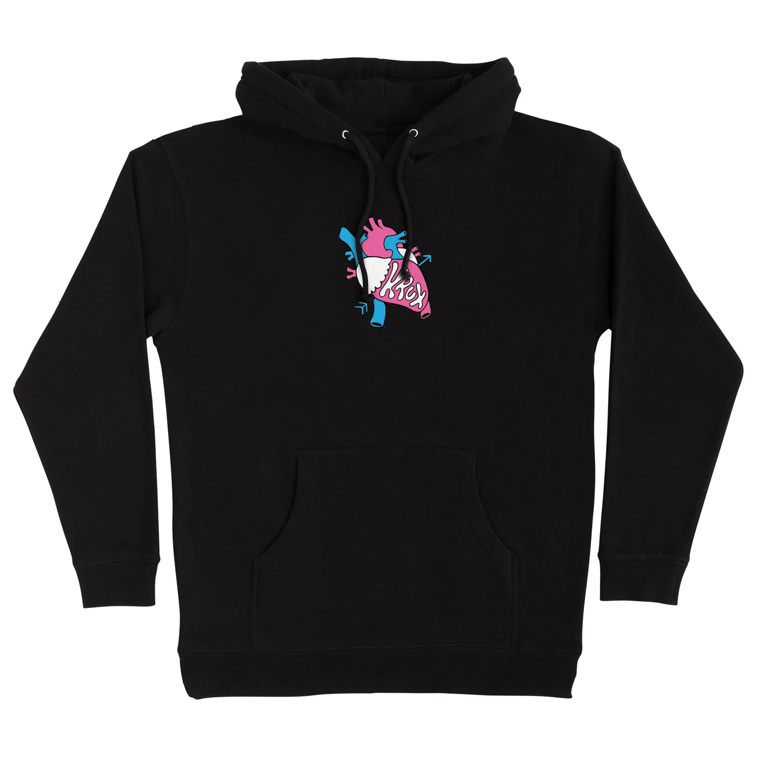 Krux Trucks Hoody It's Fur You Pullover Black - Image 2