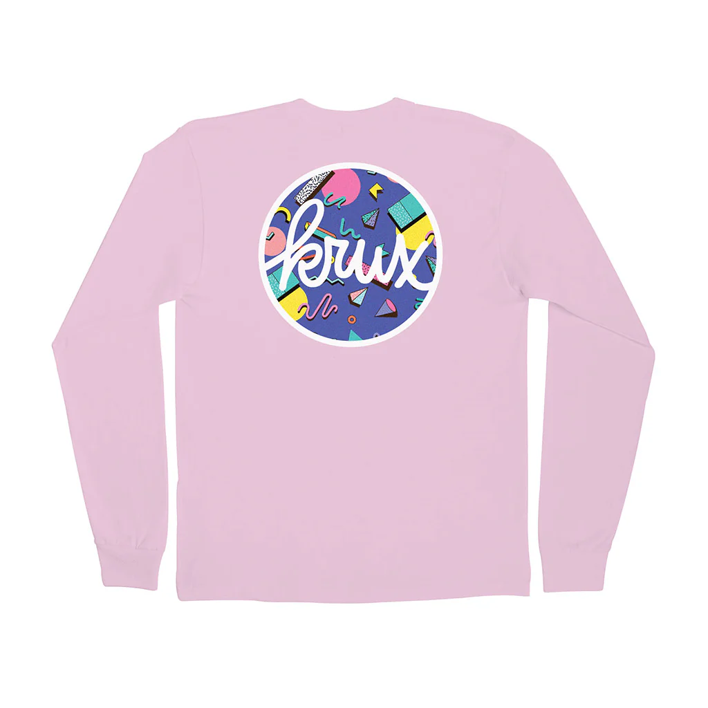 Krux Trucks Longsleeve Shirt 90s Pink