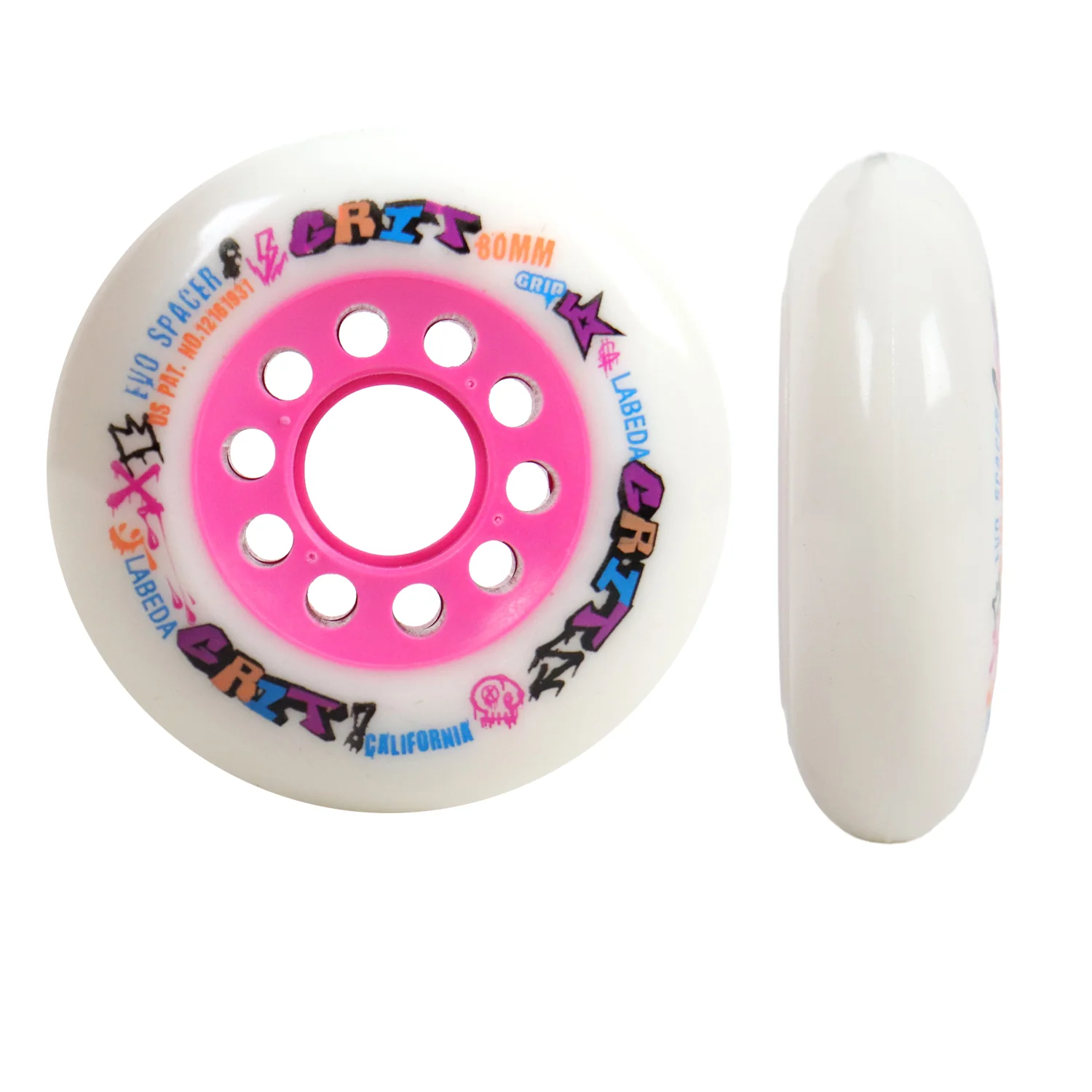 Labeda Grit Evo Outdoor Roller Hockey Wheel - Single Wheel - Choose Size
