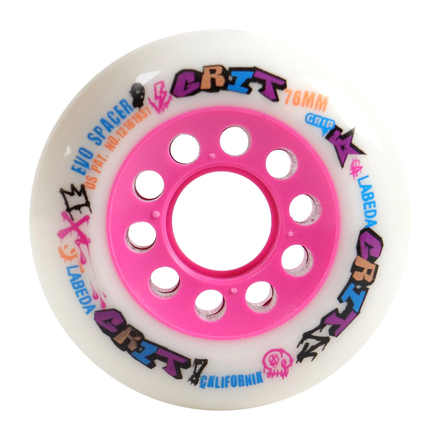 Labeda Grit Evo Outdoor Roller Hockey Wheel - Single Wheel - Choose Size - Image 2