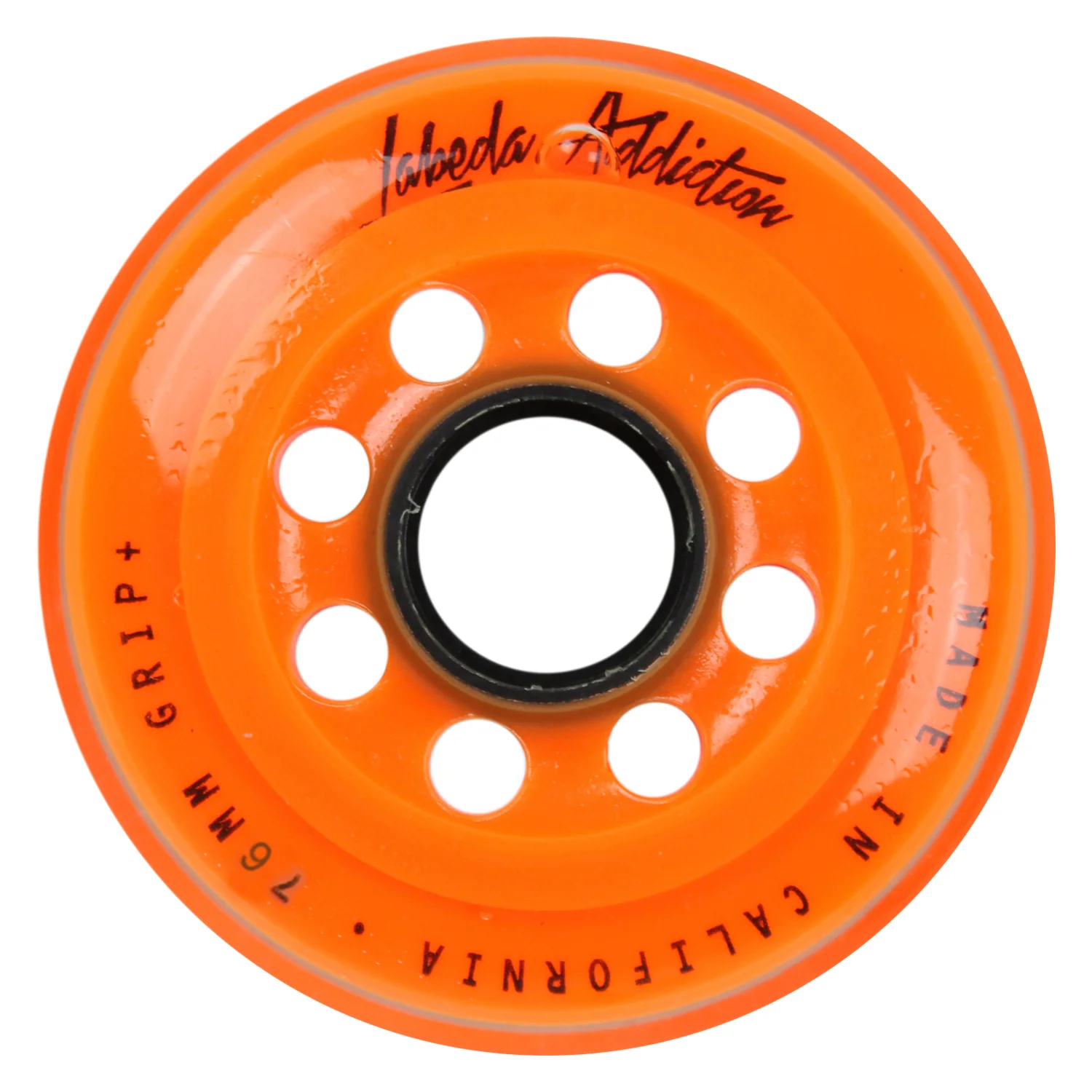 Labeda Roller Hockey Wheels - Addiction 76mm 78A Orange (4-Pack) - Image 2