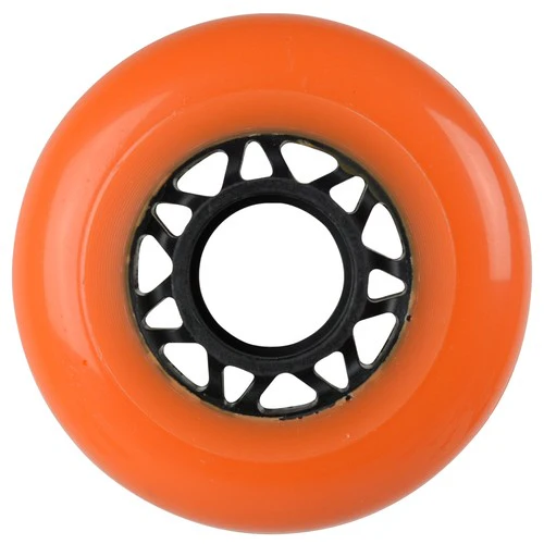 Labeda Roller Hockey Wheels - Asphalt Gripper 72mm 85A Orange (4-Pack) - Image 5