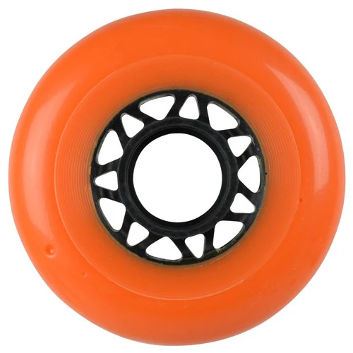 Labeda Roller Hockey Wheels - Asphalt Gripper 76mm 85A Orange (4-Pack) - Image 5