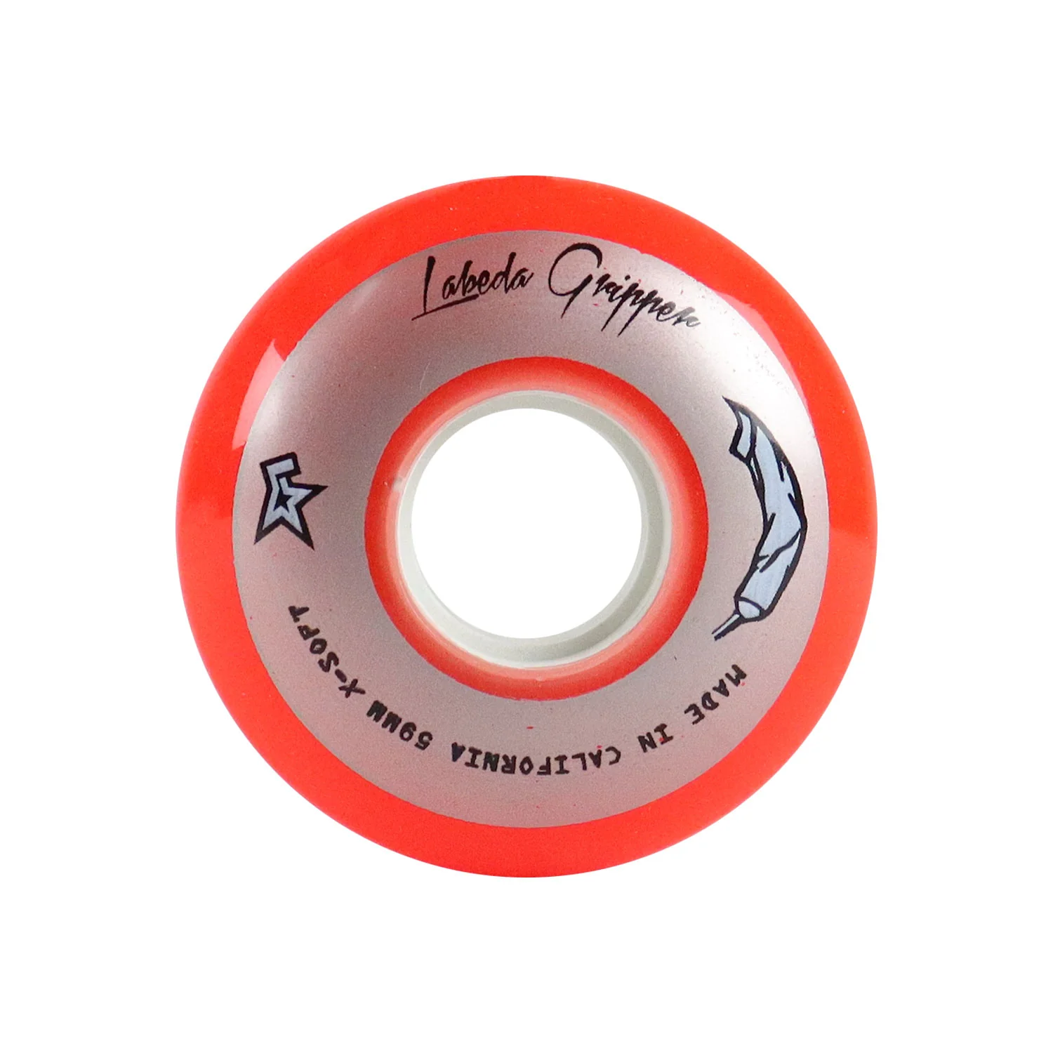 Labeda Roller Hockey Wheels - Gripper X-Soft 59mm 74A Red (4-Pack) - Image 2