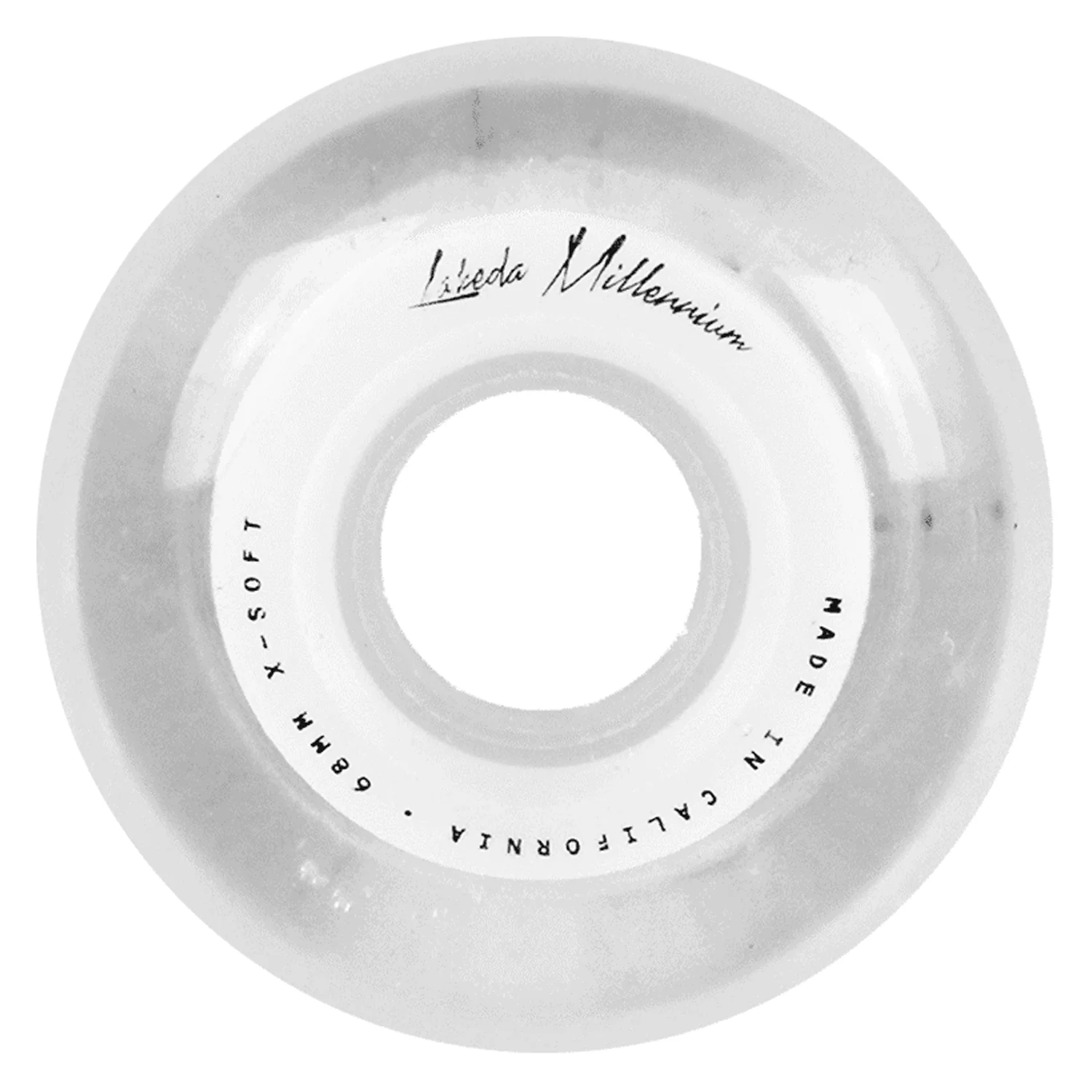 Labeda Roller Hockey Wheels - Millennium Gripper 68mm 74A White (8-Pack) - Image 2