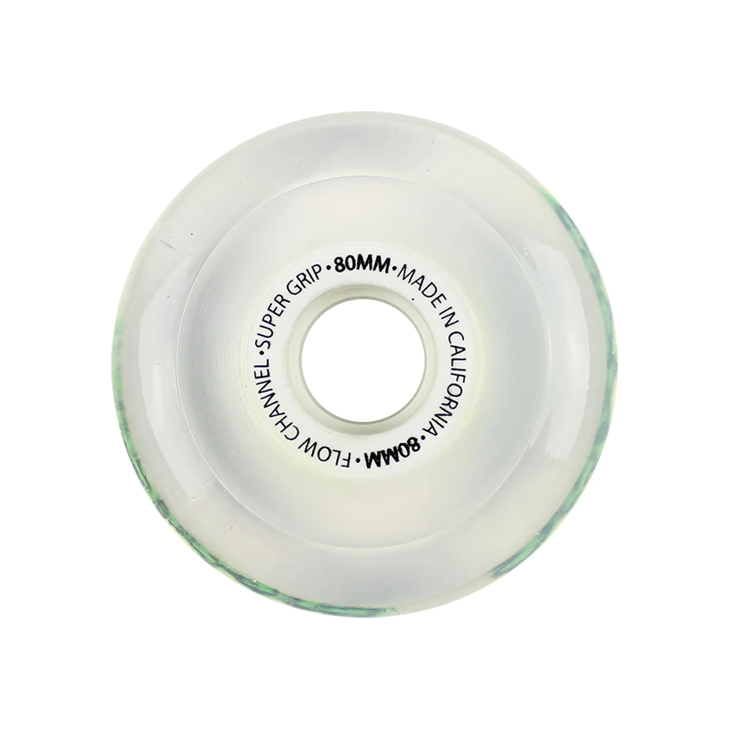 Labeda Roller Hockey Wheels - Slime 80mm 76A White (Single)