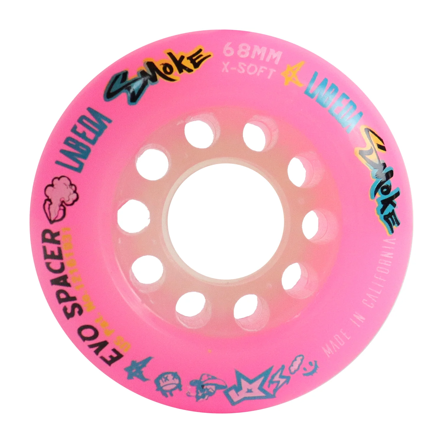 Labeda Smoke Evo Roller Hockey Wheel - Single Wheel - Choose Size and Color - Image 4