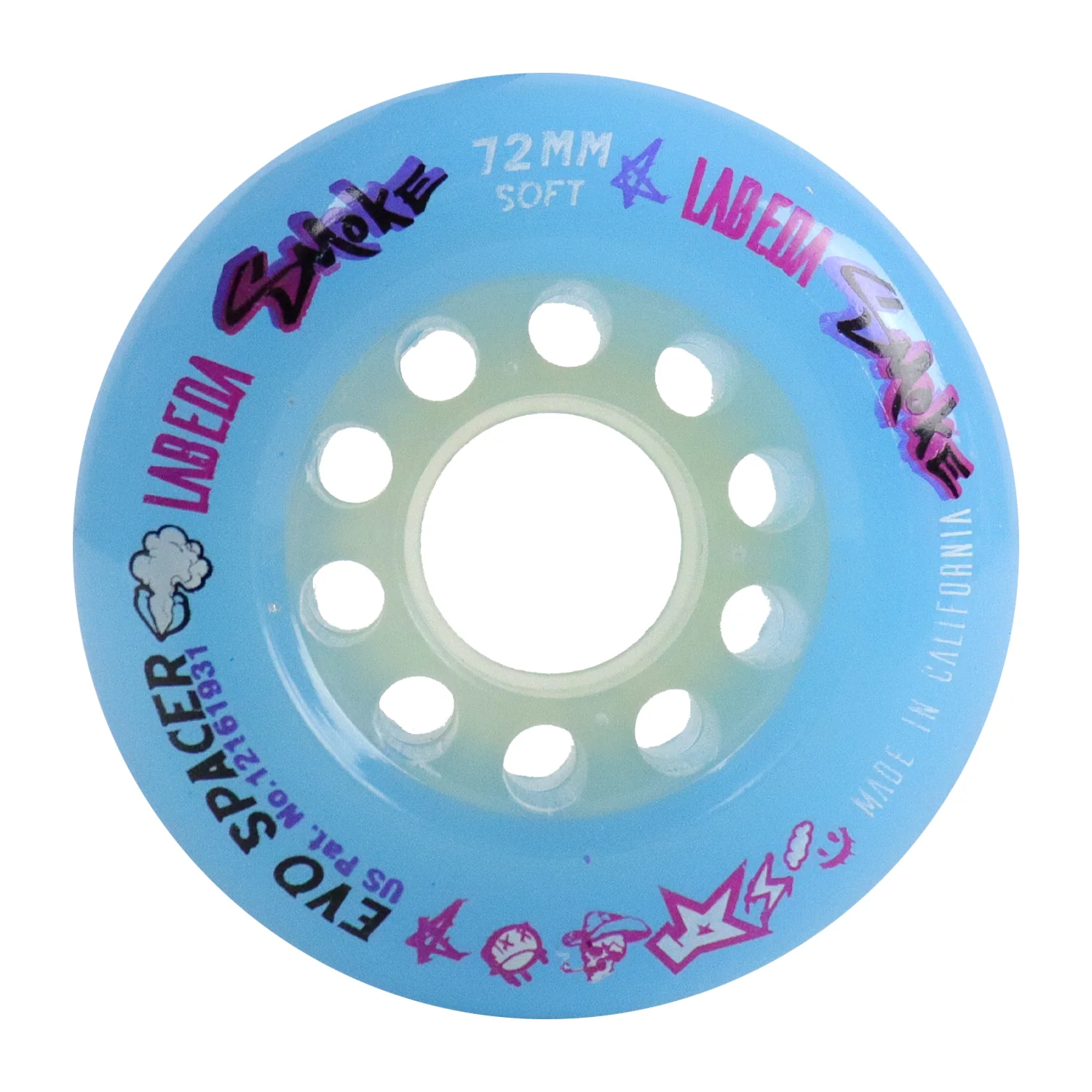 Labeda Smoke Evo Roller Hockey Wheel - Single Wheel - Choose Size and Color - Image 7