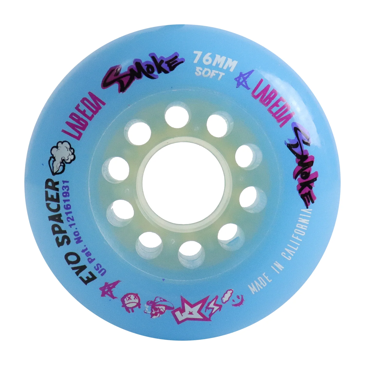 Labeda Smoke Evo Roller Hockey Wheel - Single Wheel - Choose Size and Color - Image 9