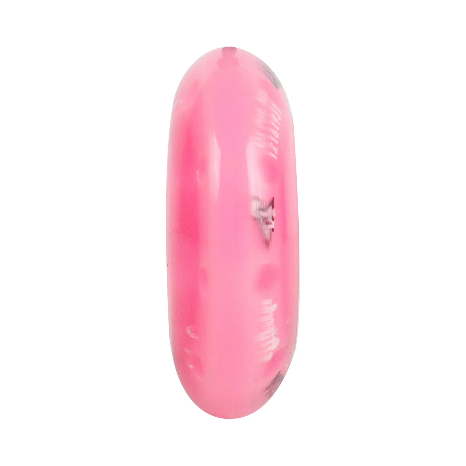 Labeda Whips Roller Hockey Wheels - Pink X-Soft 72mm - 8-Pack with Evo Spacers - Image 5