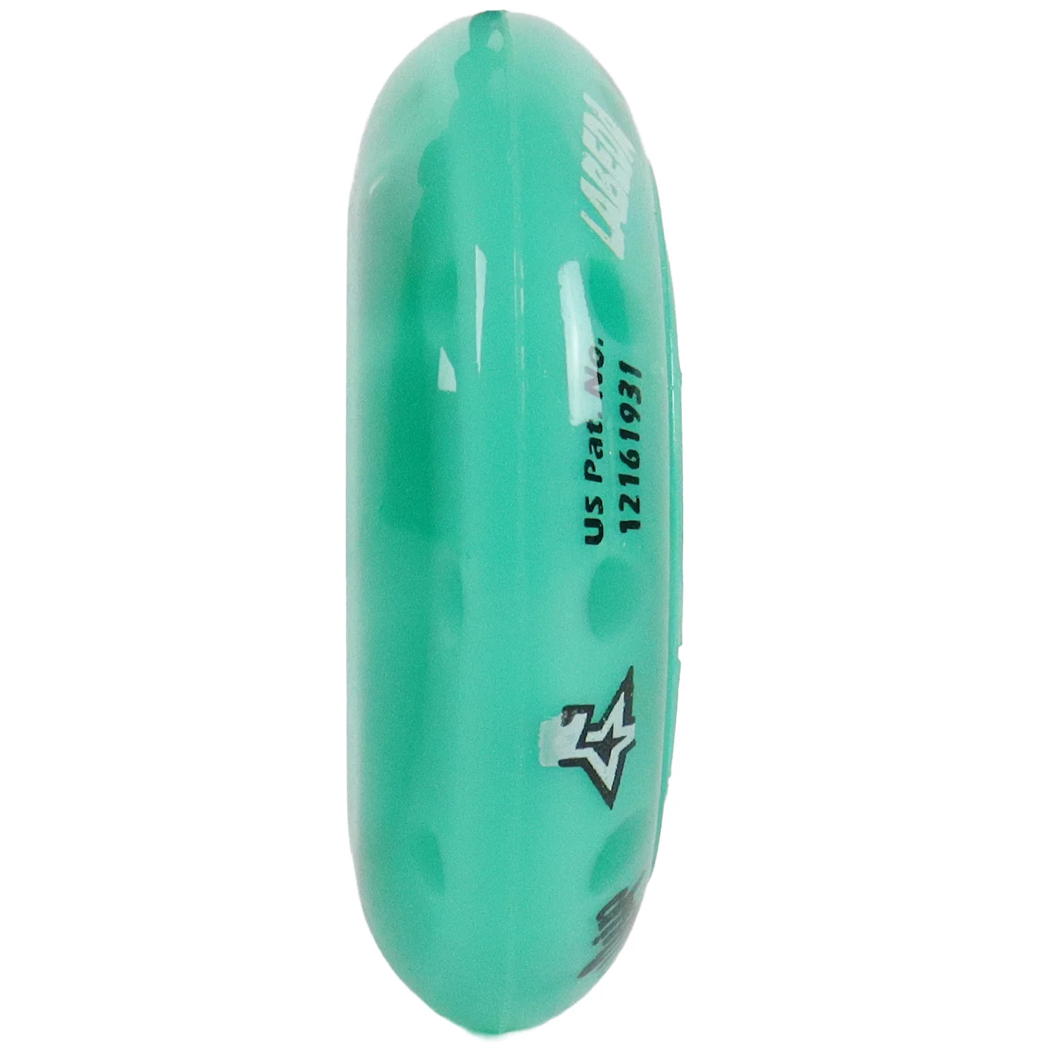 Labeda Whips Roller Hockey Wheels - Teal Soft 80mm - 8-Pack with Evo Spacers - Image 3