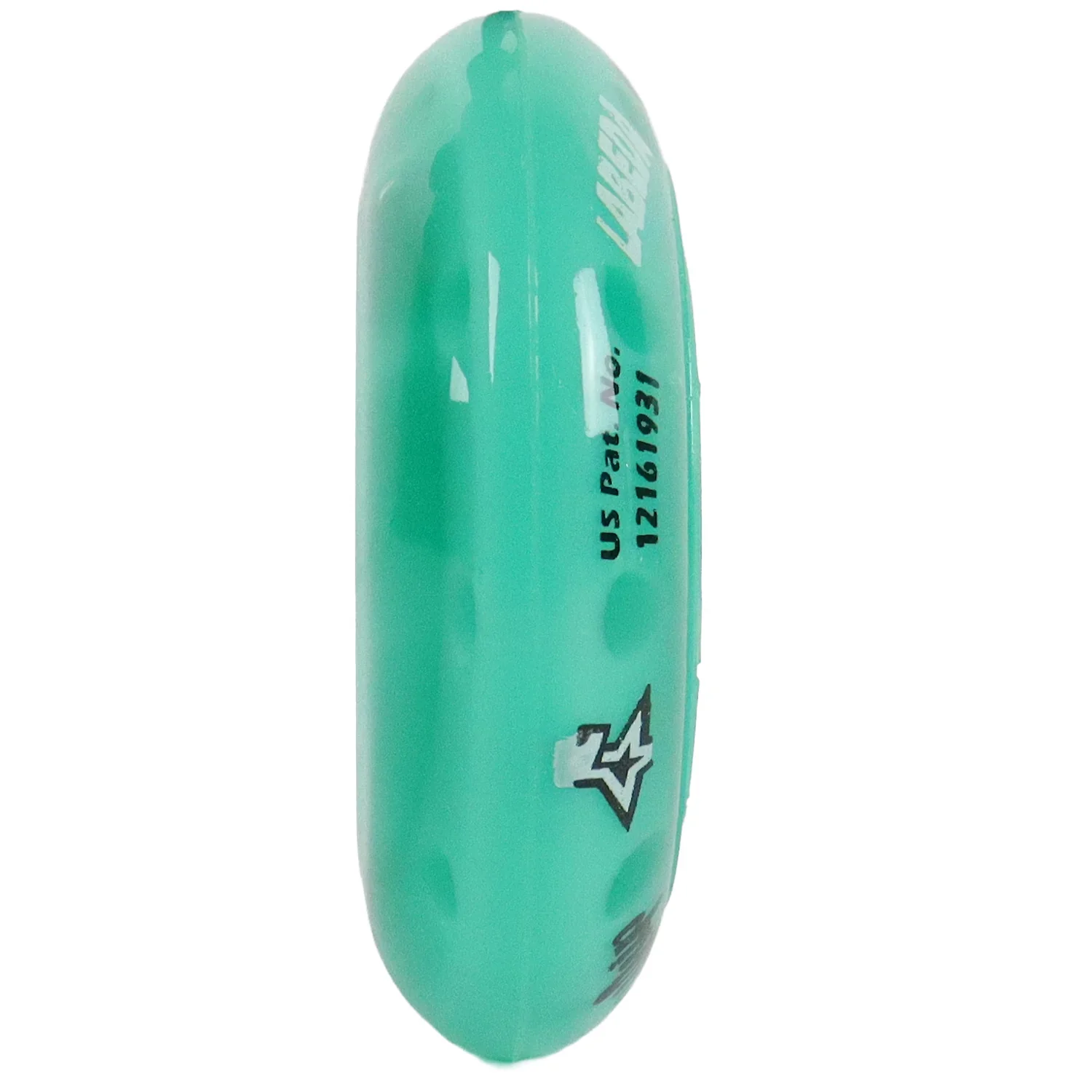 Labeda Whips Roller Hockey Wheels - Teal X-Soft 80mm - 4-Pack with Evo Spacers and Hybrid Ceramic Bearings - Image 3
