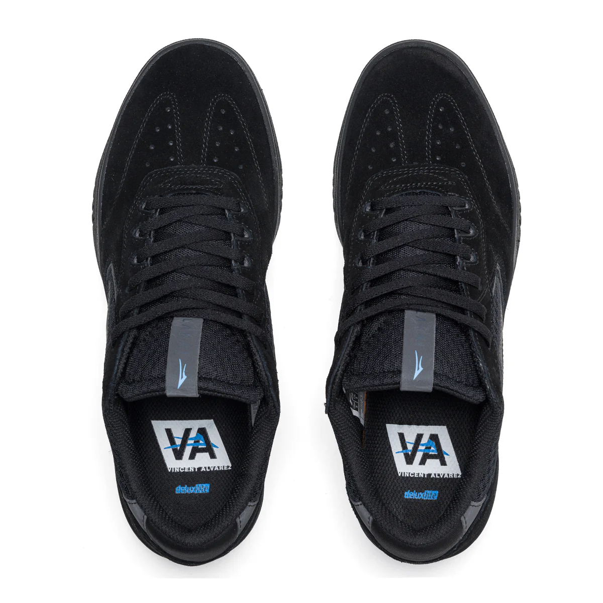 Lakai Shoes Atlantic Black/Black Suede Mens - Image 3