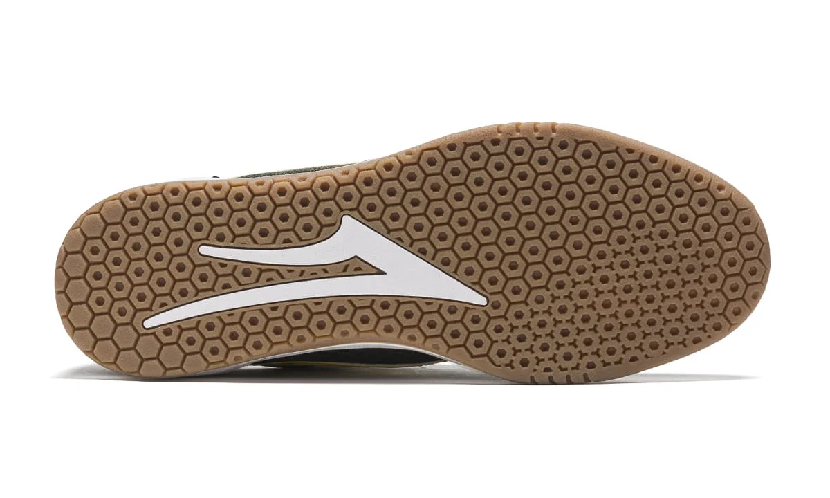 Lakai Shoes Atlantic Black/Gold Suede Mens - Image 4