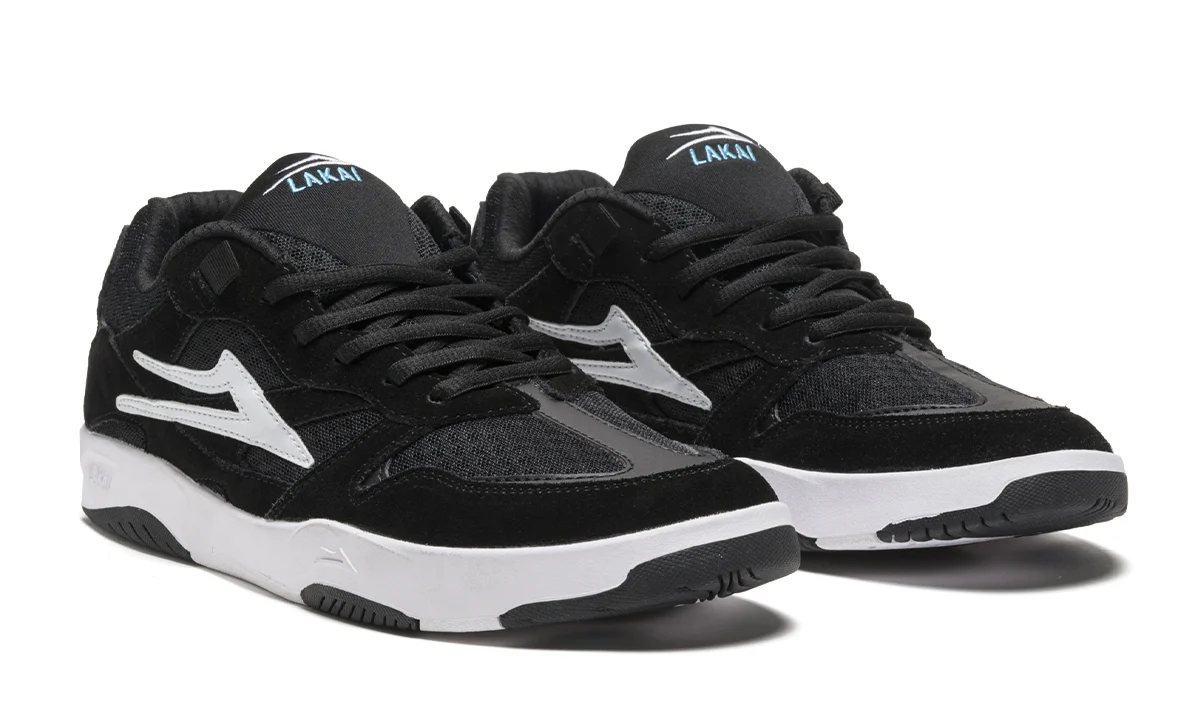 Lakai Shoes Evo 2.0 XLK Black Suede Mens