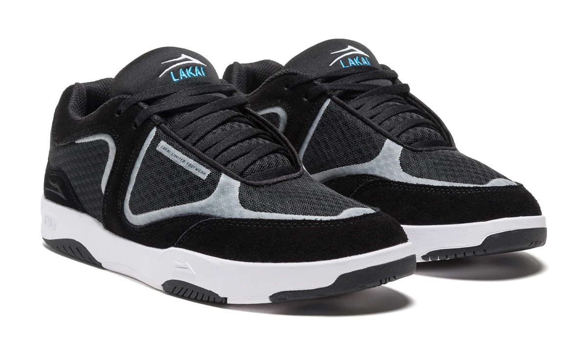Lakai Shoes Fade Black Suede Mens