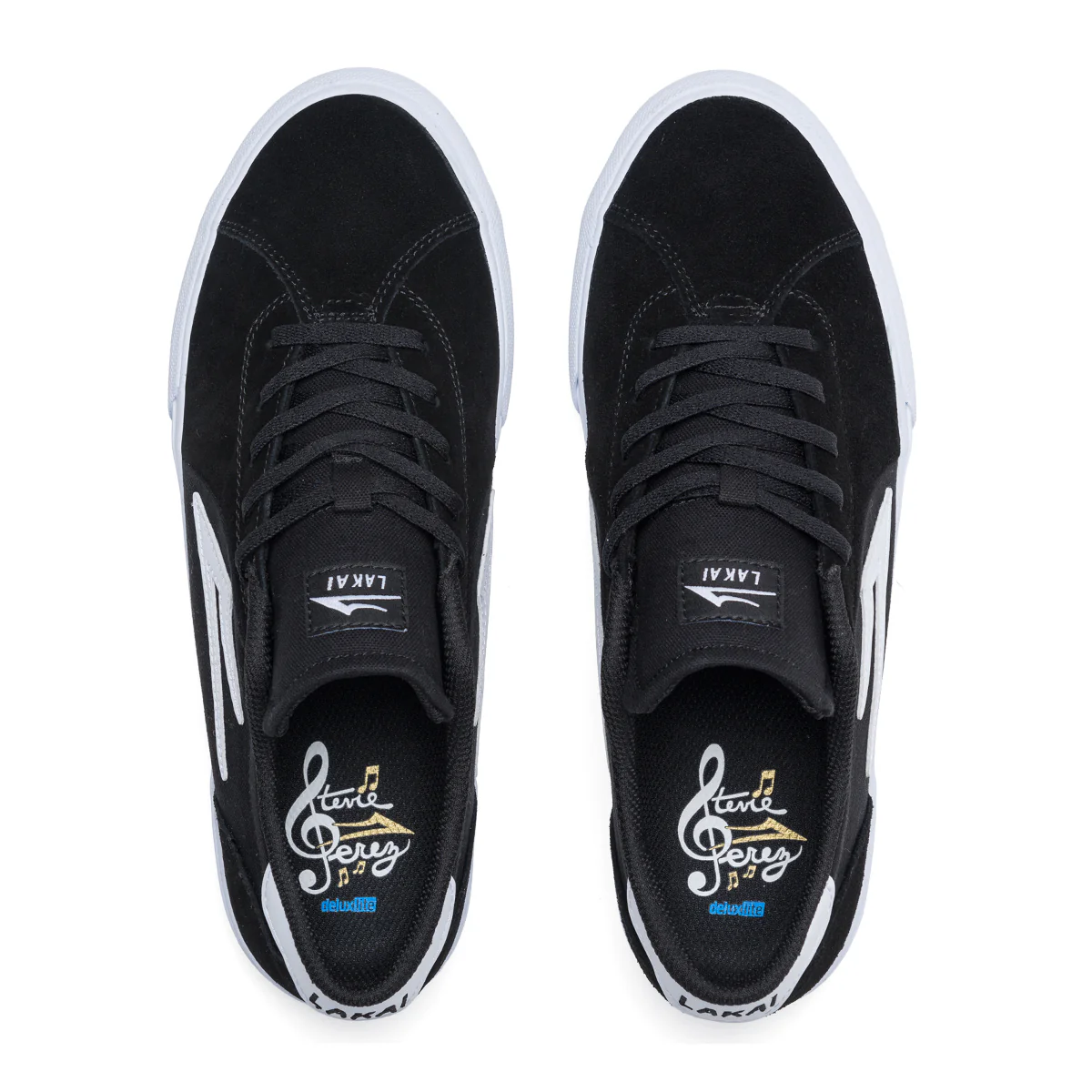 Lakai Shoes Flaco II Black Suede 21 Mens - Image 3