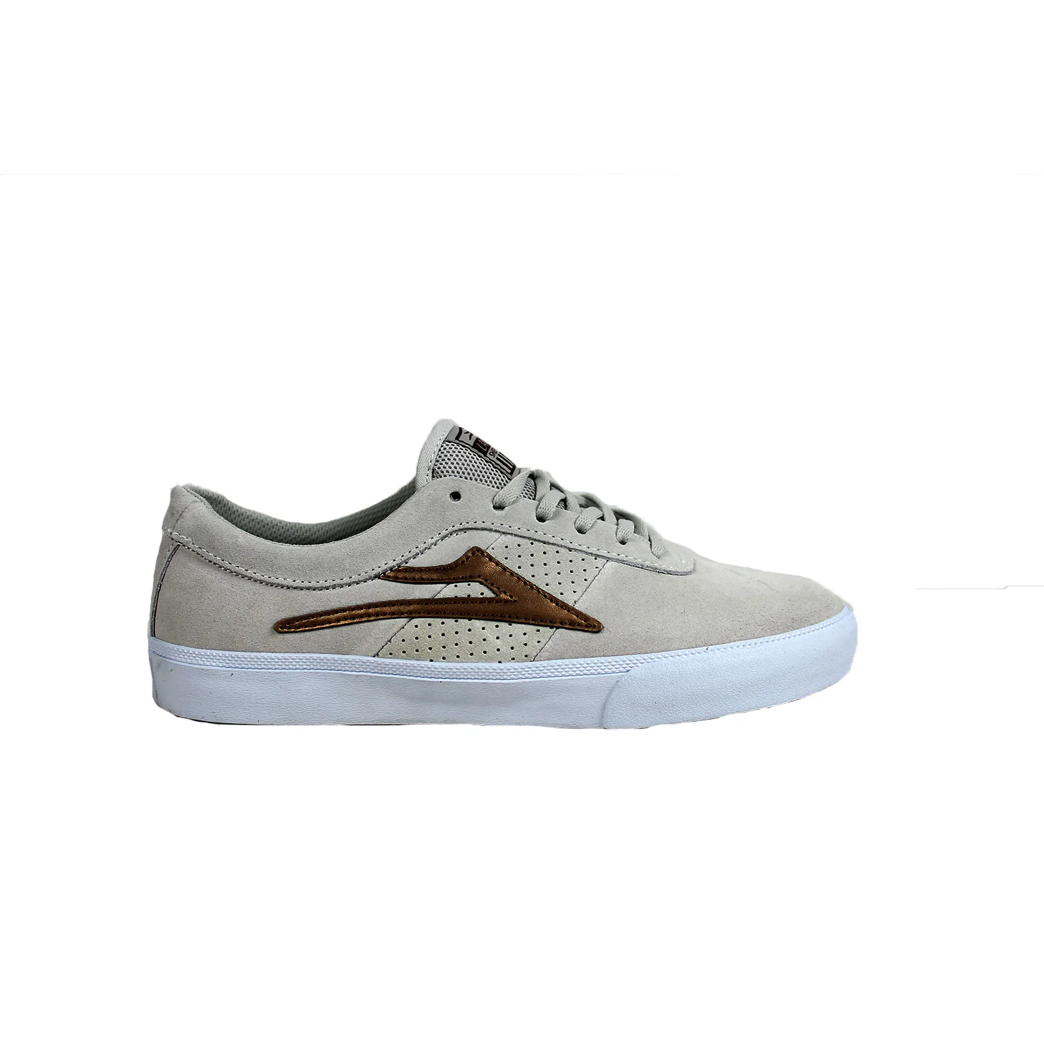 Lakai Shoes Sheffield White/Bronze Suede - Image 2