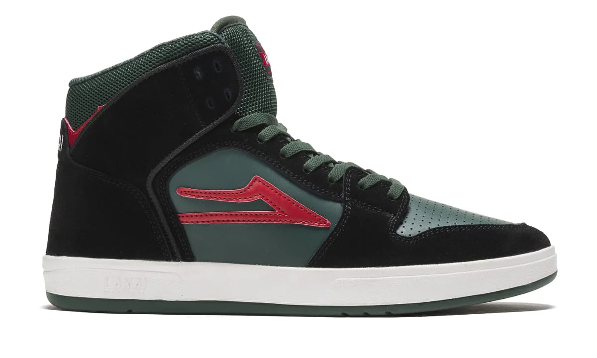 Lakai Shoes Telford Black/Pine Suede Mens - Image 2