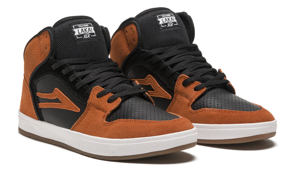 Lakai Shoes Telford Nutmeg Suede Mens