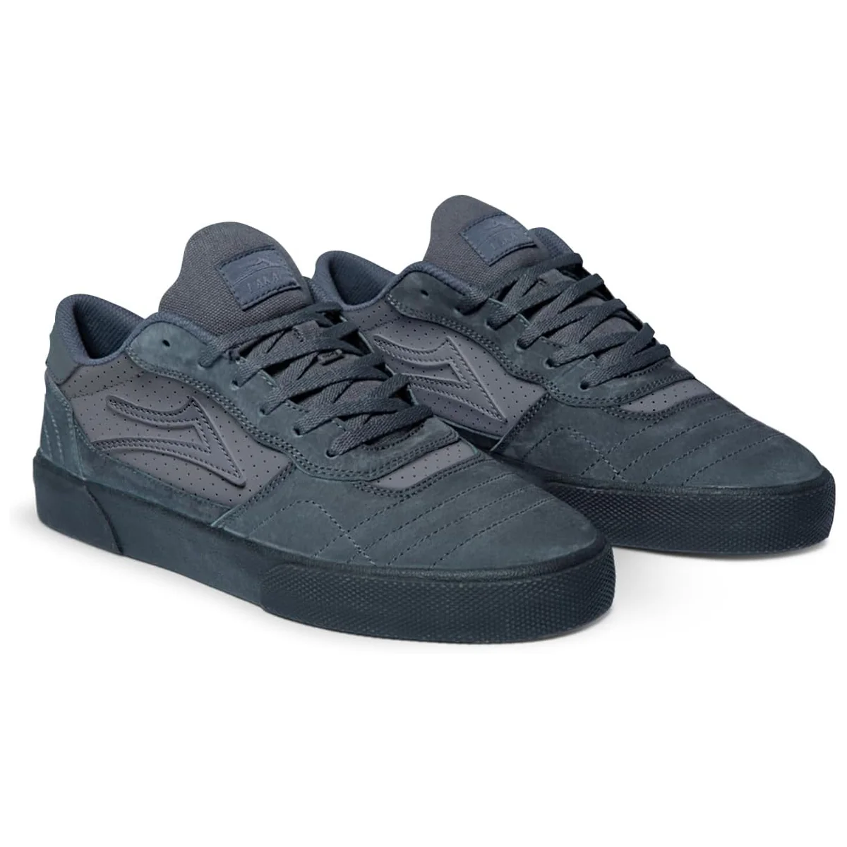 Lakai Skateboard Shoes Cambridge Charcoal Suede - Image 2