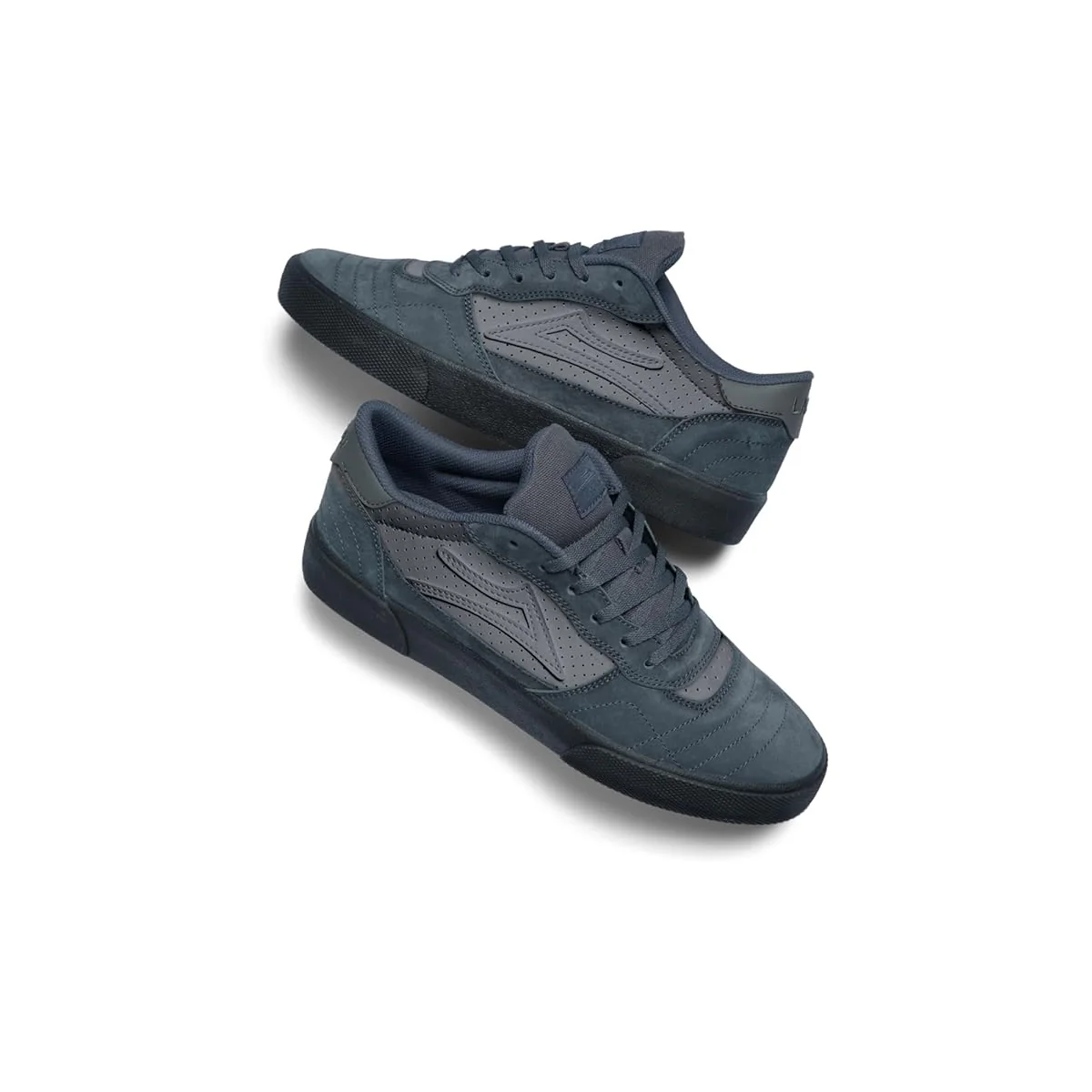 Lakai Skateboard Shoes Cambridge Charcoal Suede - Image 3