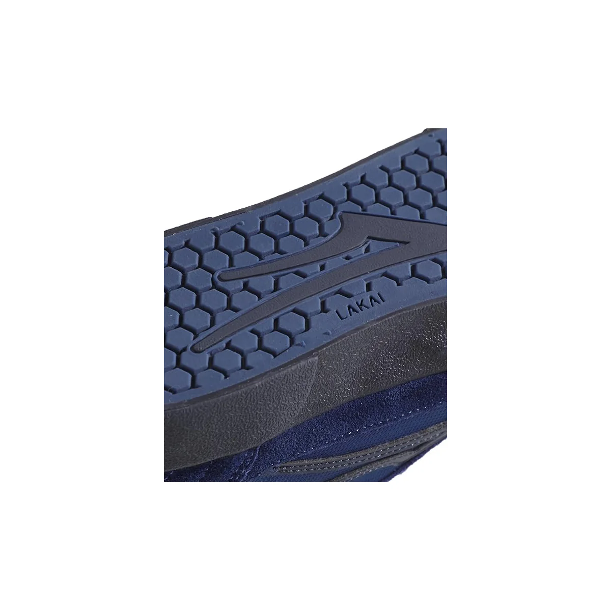 Lakai Skateboard Shoes Cambridge Estate Blue Suede Monochrome - Image 4