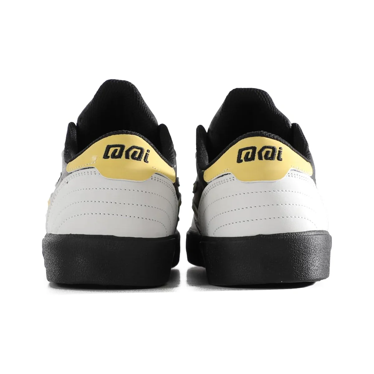 Lakai Skateboard Shoes Cambridge White Banana Black - Image 4
