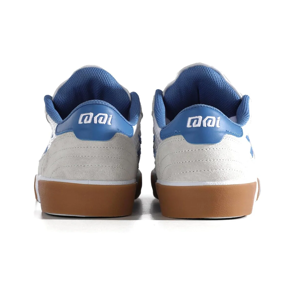 Lakai Skateboard Shoes Cambridge White Suede Parisian Gum - Image 4