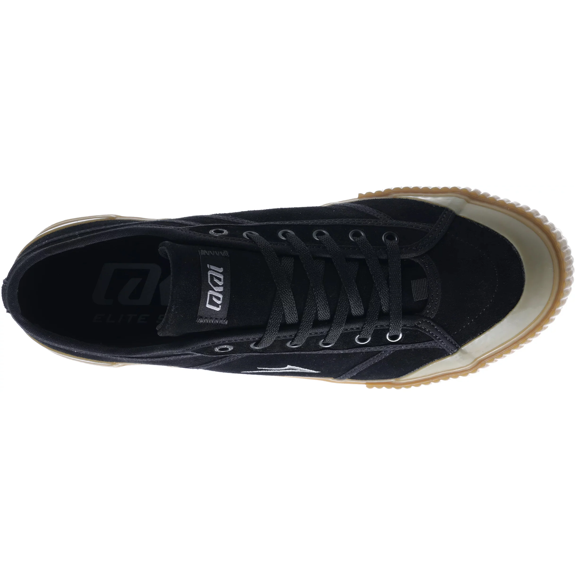 Lakai Skateboard Shoes Conrad Elite Black Gum Suede - Image 3