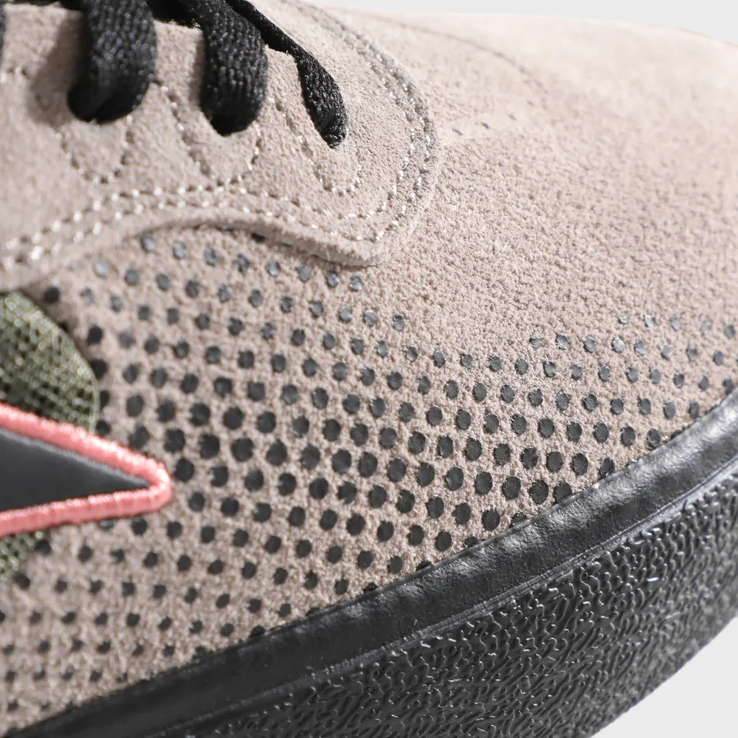 Lakai Skateboard Shoes Essex Black Olive Brown - Image 5