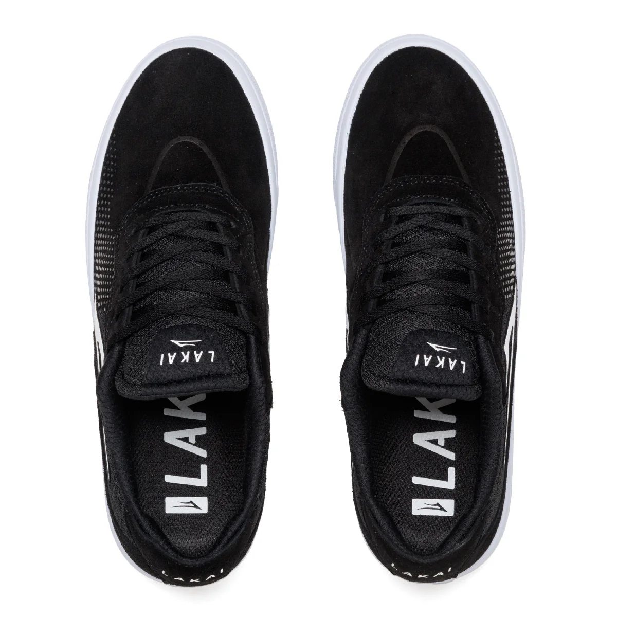 Lakai Skateboard Shoes Essex Black Suede - Image 3